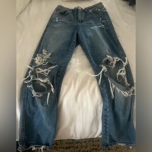 Fly Monkey Ultra High Rise Ankle Straight Size 27